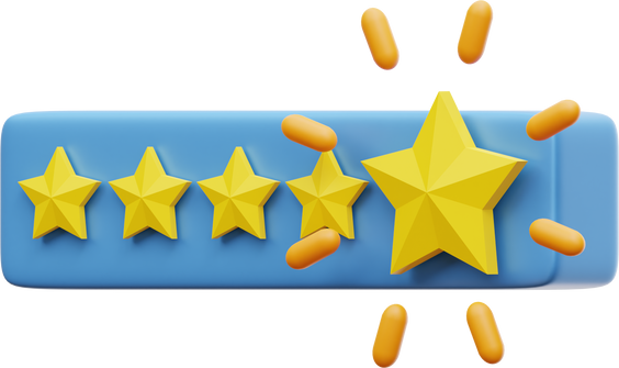 3D Star Review Best Seller Product